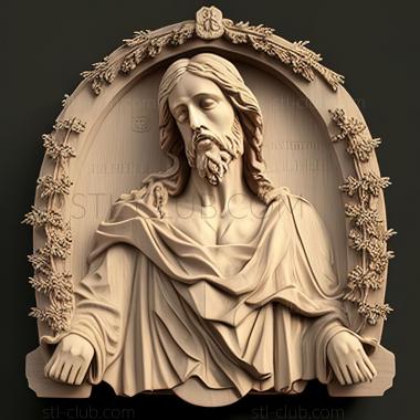 3D model st jesus (STL)